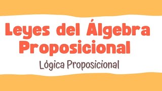 Leyes del Álgebra I Profesor Edwin [upl. by Marcy]