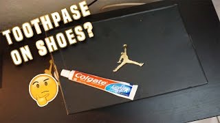 How To Clean Shoes With Toothpase [upl. by Garlinda]