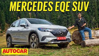 MercedesBenz EQE SUV review  Tech express  First Drive  Autocar India [upl. by Gnos]