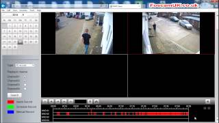 Foscam FN3104H 4CH NVR Network Video Recorder Live Demo by Foscam UK [upl. by Kerat]