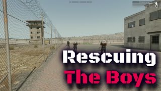 Rescuing The Boys Part 1  Arma 3 40k Mod [upl. by Anya464]