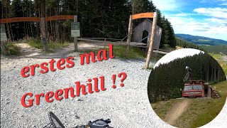 Zum ersten Mal im Bikepark Greenhill der beste Bikepark Deutschlands [upl. by Atinauj302]