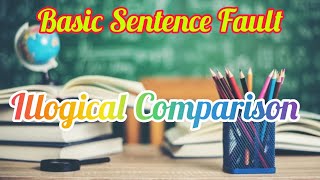 B A LLB English 3rd Illogical comparison Basic Sentence Fault Insi Few [upl. by Nahta]