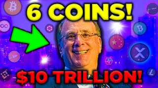 BlackRock CEO Larry Fink goes ALL IN on Crypto 6 Coins [upl. by Tris]