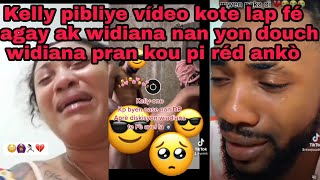 oh Kelly pibliye vídeo kote lap fé bagay ak widiana nan yon douch 😱😱 [upl. by Burris267]