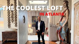 Inside the most unique loft in Atlanta  Allied Factory Lofts in Atlanta  Atlanta GA Home Tour [upl. by Doyle554]