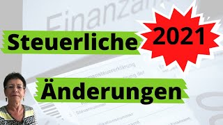 Steueränderungen für 2020 und 2021 [upl. by Fidellas]