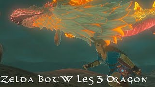 Les 3 dragons et ou les trouver facilement ou pas trop  Zelda Breath of the wild fr [upl. by Lyndes970]