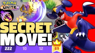 Pokémon Unite Garchomp SECRET COMBO MOVE will BLOW YOUR MIND😳 Garchomp Build Guide Master Gameplay [upl. by Netnilc]