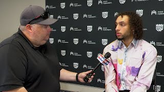 Kings draft pick Devin Carter sits down with FOX40 after arriving in Sacramento [upl. by Marchese]