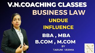 L30 undue influence  Business law  contract law [upl. by Barber]