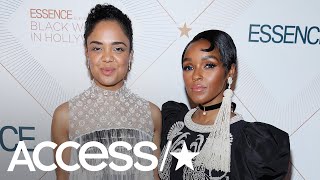 Tessa Thompson Says She amp Janelle Monae Love Each Other Deeply  Access [upl. by Tirrag227]