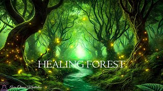 HEALING FOREST AMBIENCE  432Hz  963Hz  Miracle Tones  Attract Love Wealth and Miracles to You [upl. by Anomar108]