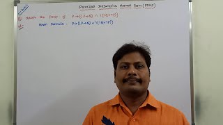 EXAMPLE 5 PDNF  NORMAL FORMS  EXAMPLE PROBLEM ON PDNF  PRINCIPAL DISJUNCTIVE NORMAL FORM  DMS [upl. by Iclek]