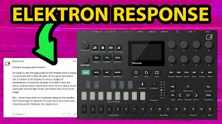 Elektron Responds to the Tonverk Leak [upl. by Donnell]