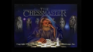 Gameplay Ps1  Chessmaster 3D PAL 1996 [upl. by Ezitram]