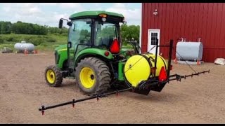 John Deere 110 gal 3 Point Boom Sprayer [upl. by Nibor]