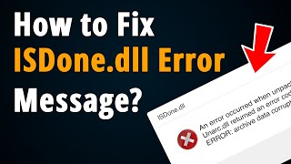 How to Fix ISDonedll Error While Installing Games  Tutorial [upl. by Iuqcaj]