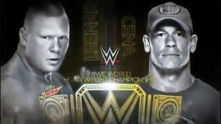 Brock Lesnar vs John Cena Promo  Night of Champions 2014 [upl. by Lidstone88]