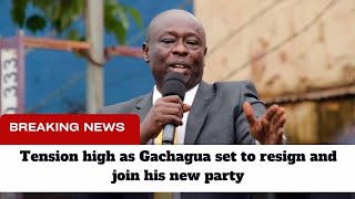 TENSION HIGH IN RUTOS CAMP as Gachagua set to resign and join his new party [upl. by Bee274]