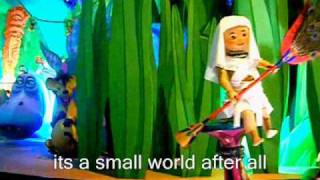 Its a Small World Sing Along amp Video Disney Land Paris [upl. by Nivlen383]