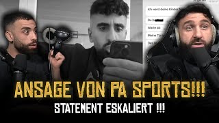 ANSAGE STATEMENT VON PA SPORTS AN JIGZAW 😱 ESKALATION IM STATEMENT  SINANG STREAM HIGHLIGHTS [upl. by Corbett259]