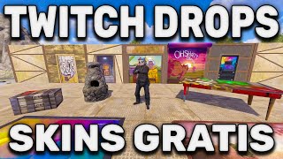 TWITCH DROPS CHARITABLE TRUST IN RUST ENSEÑANDO LAS SKINS  DROPS GRATIS [upl. by Veron]