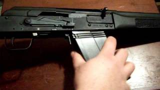 How Not To Insert New Saiga 12 Magazine Into Your Saiga 12 Shotgun [upl. by Ahtan]