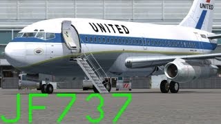 Just Flight  737 Professional Model Gameplay Review FSX HD [upl. by Outlaw262]