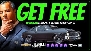 CSR2 BURN YARD EVENT CAR FOR FREE  CSR2 HOONIGAN CHEVROLET NAPALM NOVA FOR FREE  CSR2 GLITCH [upl. by Ecnadnak]