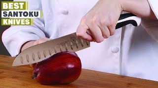 Top 10 Best Santoku Knives in 2024  The Ultimate Countdown Reviews amp Best Picks [upl. by Aliek]