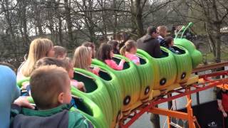 The Wriggler at Gullivers World Theme Park Warrington [upl. by Julina]