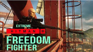 HITMAN 3  Freedom Fighter Colorado USA Stealth kills gameplay [upl. by Acitel]