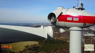 Errichtung einer Windkraftanlage Enercon E115 Lüdenscheid [upl. by Pontius]