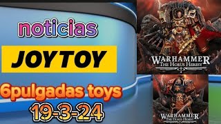 joytoy noticias warhammer 40k horus y abaddon news noticias review en español [upl. by Cox]