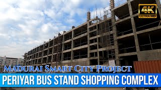 Madurai Smart City  Periyar Bus Stand Shopping Complex [upl. by Udela]