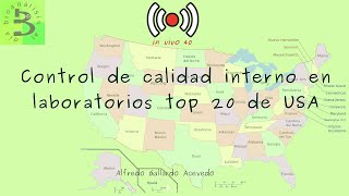 🇺🇸Control de calidad interno en laboratorios top 20 de USA  IV 41 [upl. by Odilia721]