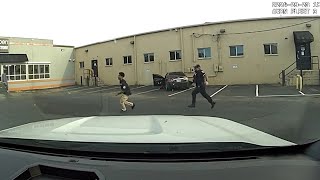 Columbus Police Pursue Armed Robbery Suspects [upl. by Aicilif734]