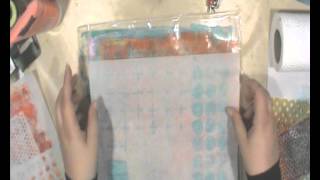 Tutorial Fake Gelli Plate [upl. by Vanessa]