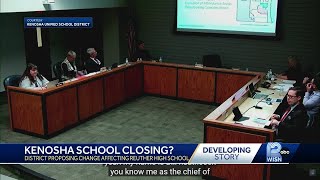 Possible closure of Reuther High School sparks concerns in Kenosha [upl. by Hartzke956]