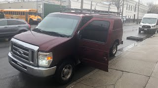 2000 Ford econoline van with a 2013 front end pt 1 [upl. by Enaelem]