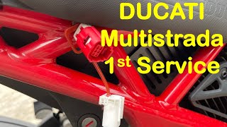 RIDE ON  2022 Ducati Multistrada  600 Mile First Service [upl. by Trinatte]