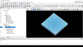 Salome videotutorial structured 2D mesh of a cavity for OpenFOAM [upl. by Fital]