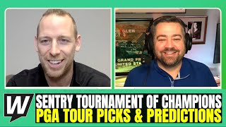 PGA Tour Picks and Predictions  Sentry Tournament of Champions Preview  Tee Time from Vegas [upl. by Savage]