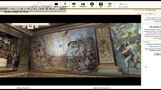 A 3D virtual tour of the Sistine Chapel [upl. by Danie]