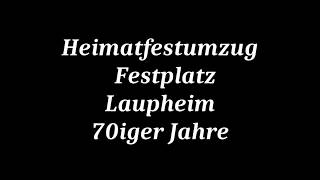 Laupheim Festumzug und Festplatz 1977 [upl. by Reham]