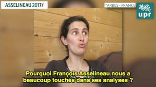 Témoignages pour le FREXIT 23  ASSELINEAU 2017 [upl. by Anela]