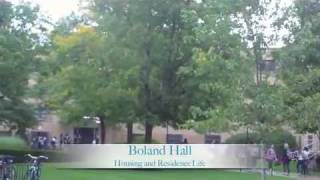 Residence Hall Tour Boland Hall [upl. by Duane]