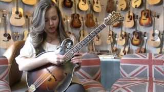 Weber Fine Acoustic Instruments Sierra Hull performs Weber Octave in Nashville TN [upl. by Ahsak577]