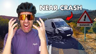 That was a CLOSE CALL flying down Coll de Rates Calpe [upl. by Lubba]